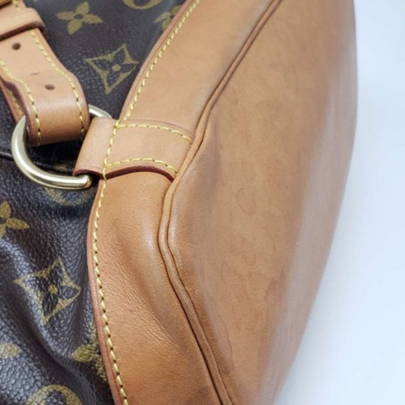 Auth Louis Vuitton Monogram Montsouris PM Backpack - Picture 11 of 16